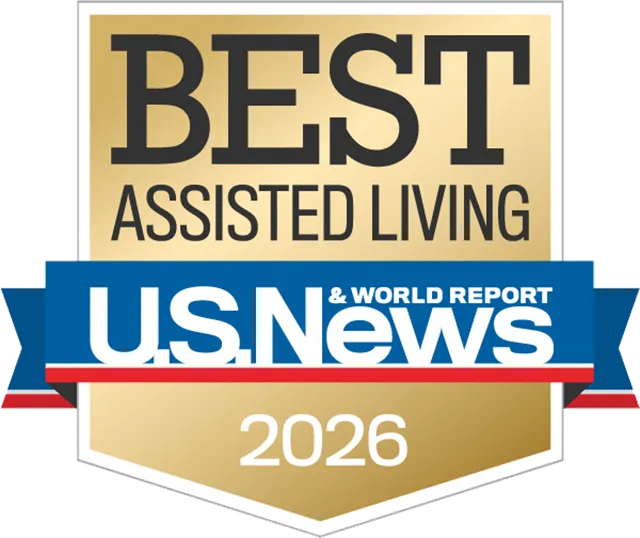Best Assisted Living U.S. News 2026 badge