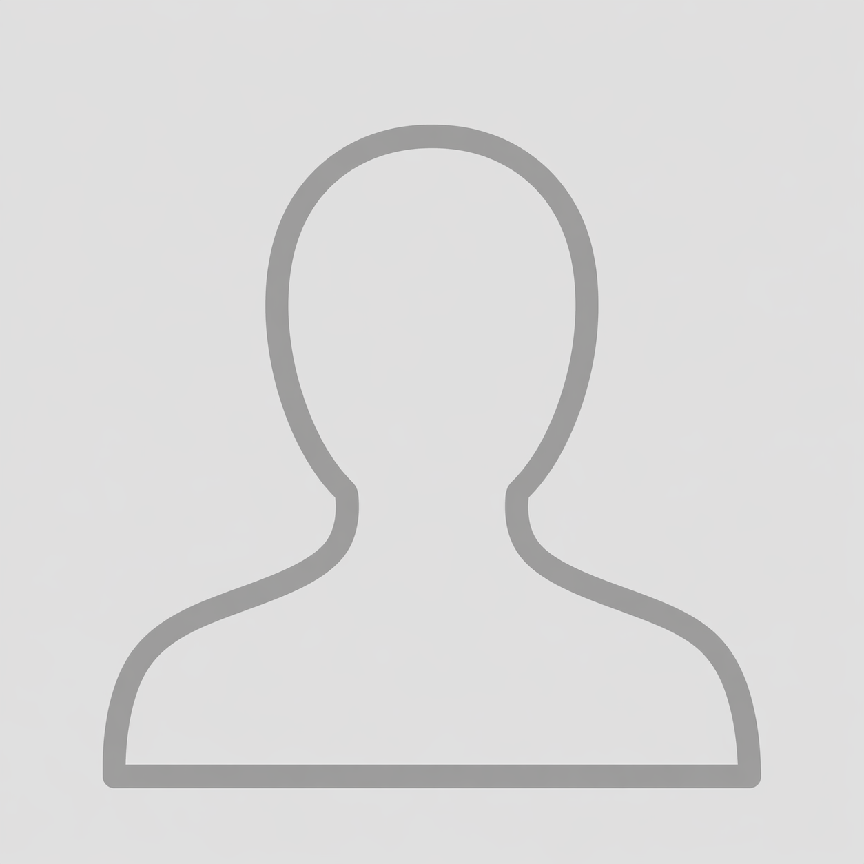 Generic user profile avatar icon silhouette